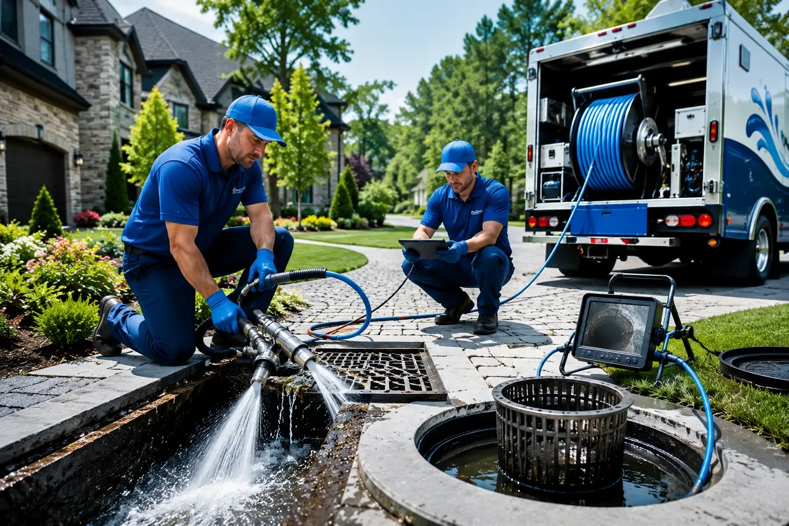 Local outdoor drain cleaning professionals in Wakefield, MA